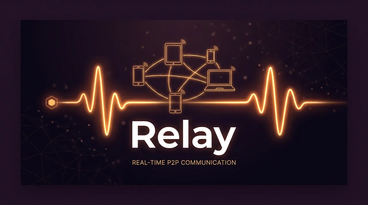 Relay real-time communication Relay real-time text and P2P file sharing platform